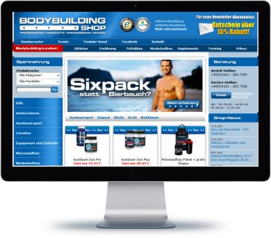 Bodybuilding.de Onlineshop