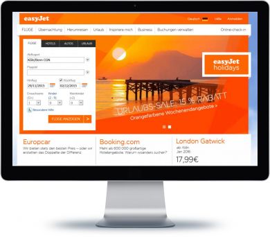 easyJet Onlineshop