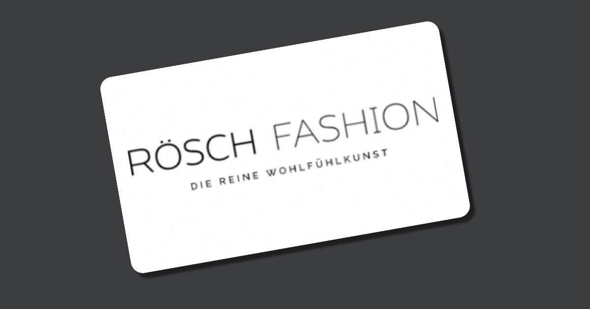 Rösch Fashion Shop Gutschein 10€ Rabatt im September 2021