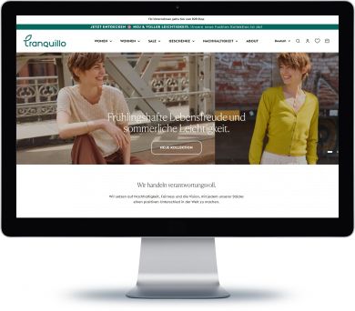 Tranquillo Onlineshop